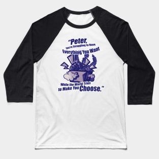 Spider man No Way Home / Enemies Baseball T-Shirt